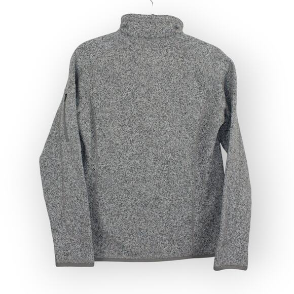 Patagonia (S/M) W's Better Sweater 1/4-Zip Heather Grey - Picture 3 of 8